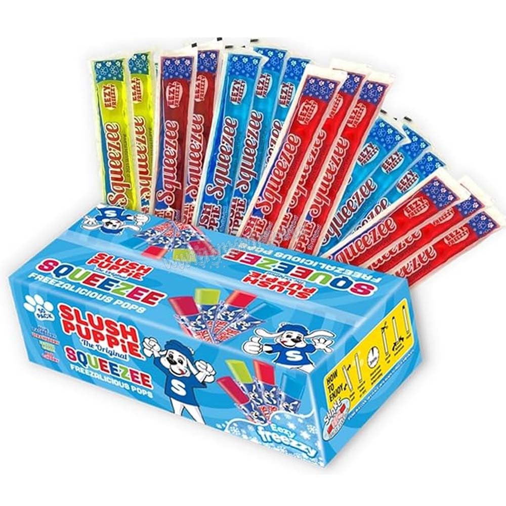 Slush Puppie Freezalicous Ice Pops 50 x 60ml