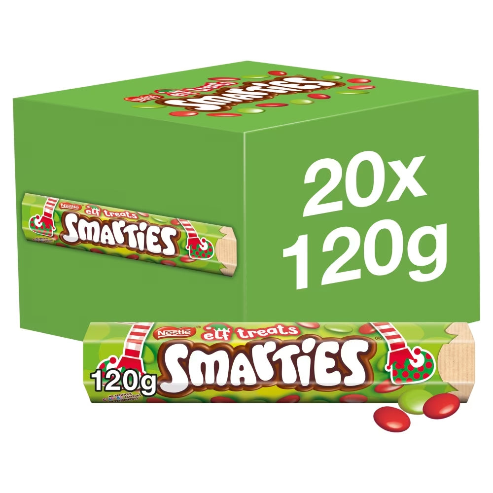 Smarties Giant Chocolate Tube Collection 120g -Assorted Flavours