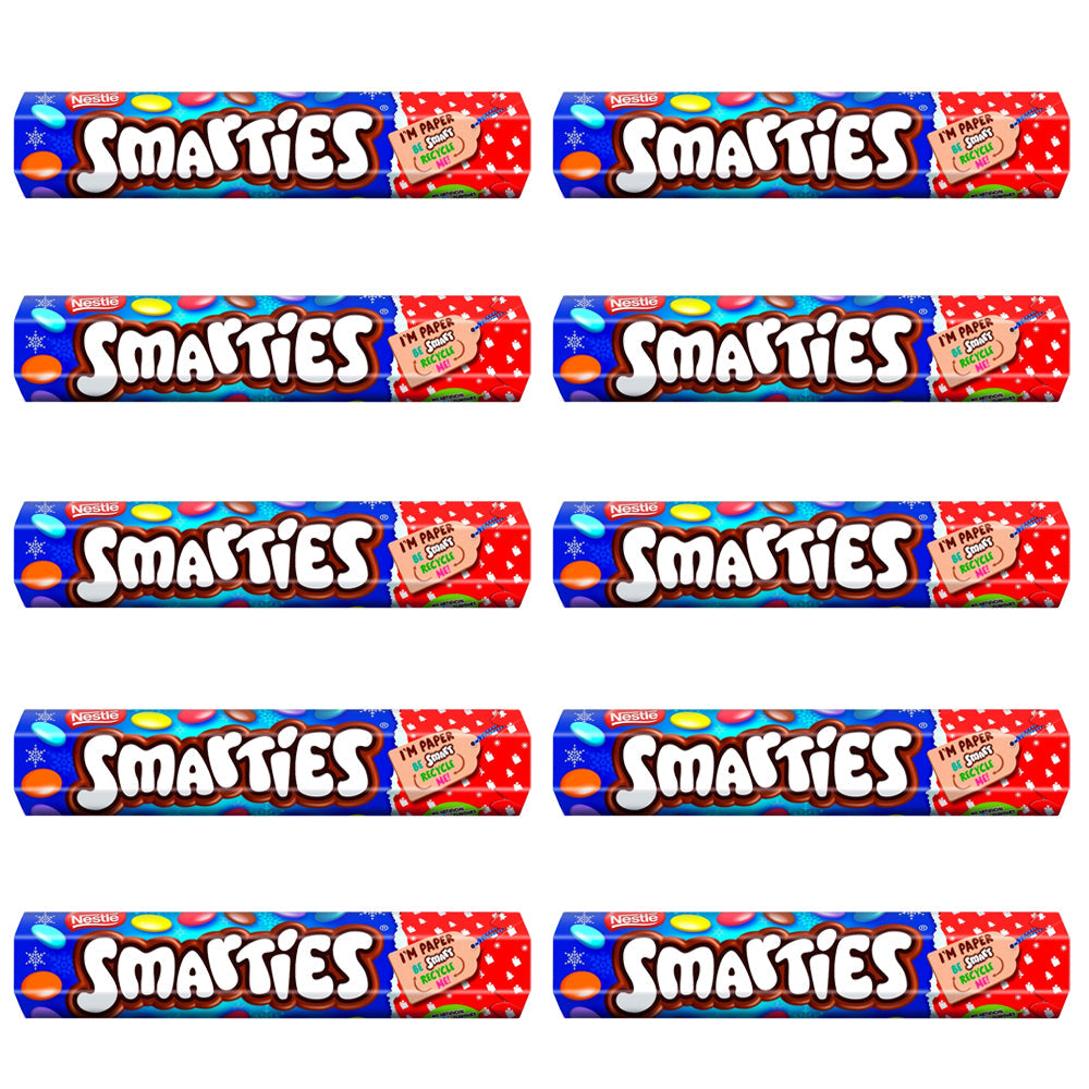 Smarties Giant Chocolate Tube Collection 120g -Assorted Flavours
