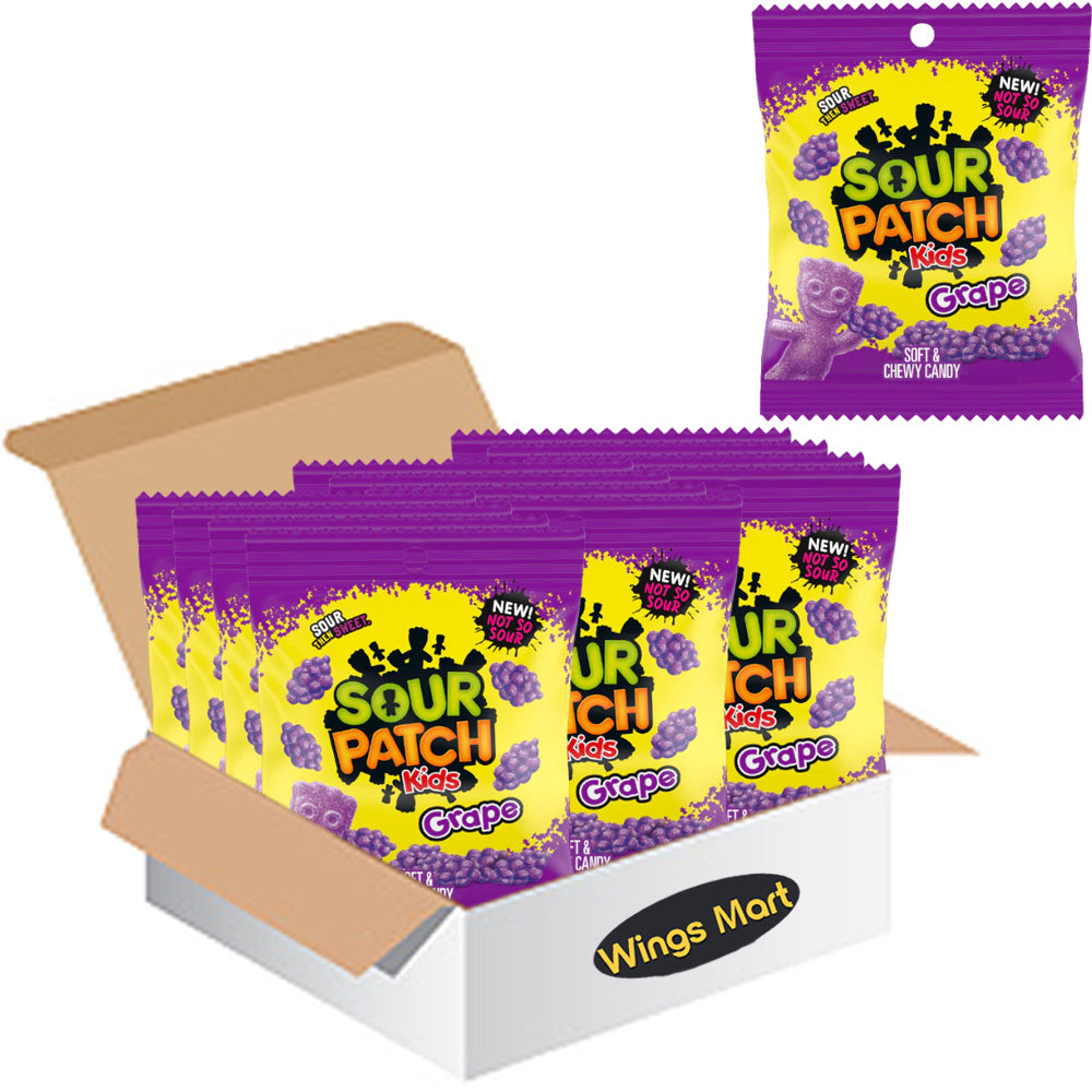Sour Patch Kids Grape 101g (Box of 12)