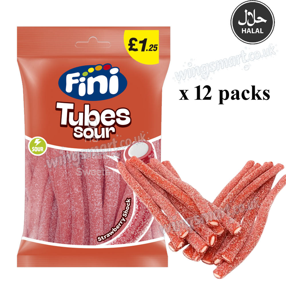 Fini Tubes Assorted Flavours Candy 140g £1.25 PMP Sweet & Sour Treats Packs