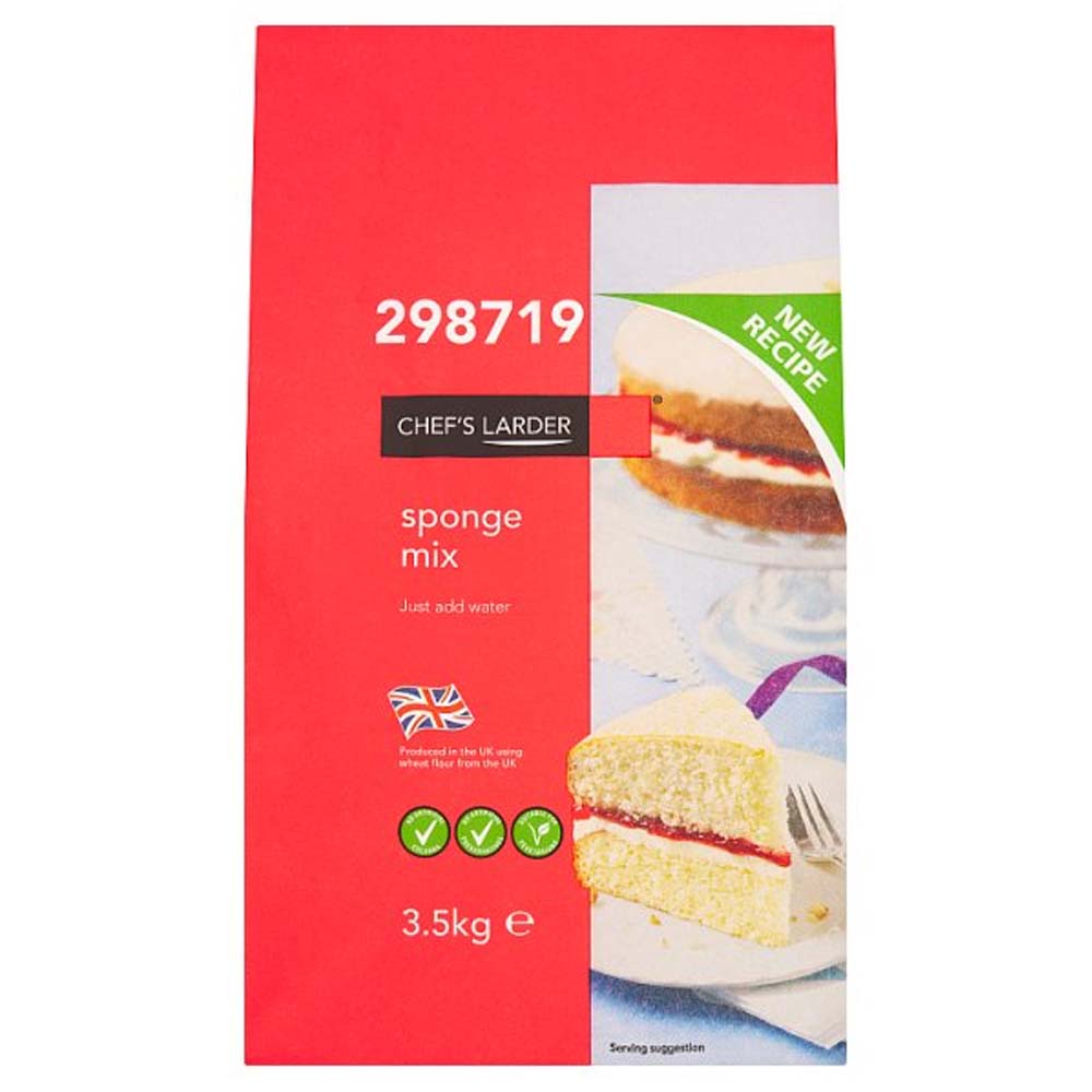 Chef’s Larder Sponge Mix 3.5kg | Easy Cake Mix – WingsMart