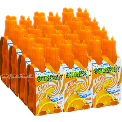 Squeeze It Still Juice Drink Orange 4 x 200ml
