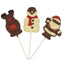 Stockley’s Chocolate Festive Lollipops 28g (Pack of 27)