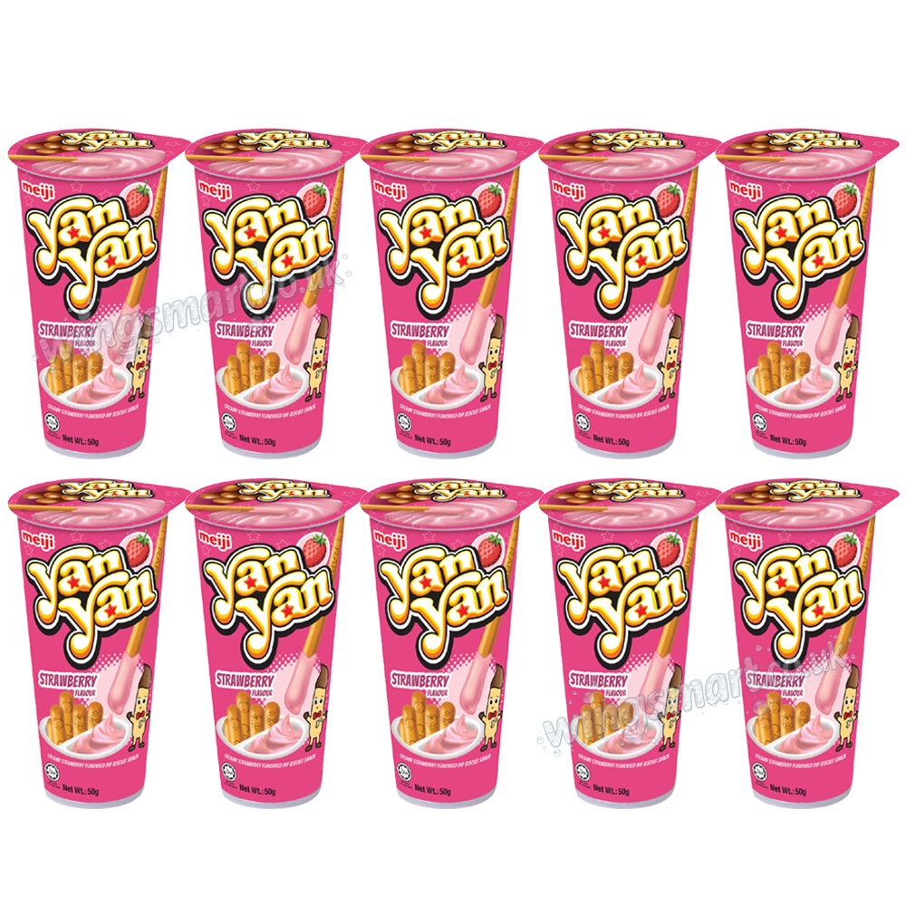 Meiji Yan Yan Dipped Biscuit Sticks 44g