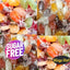 Sugar Free GARDEN FRUITS Bonds Sweets Jar Diabetics Lite Wrapped Boiled Sweet 2kg