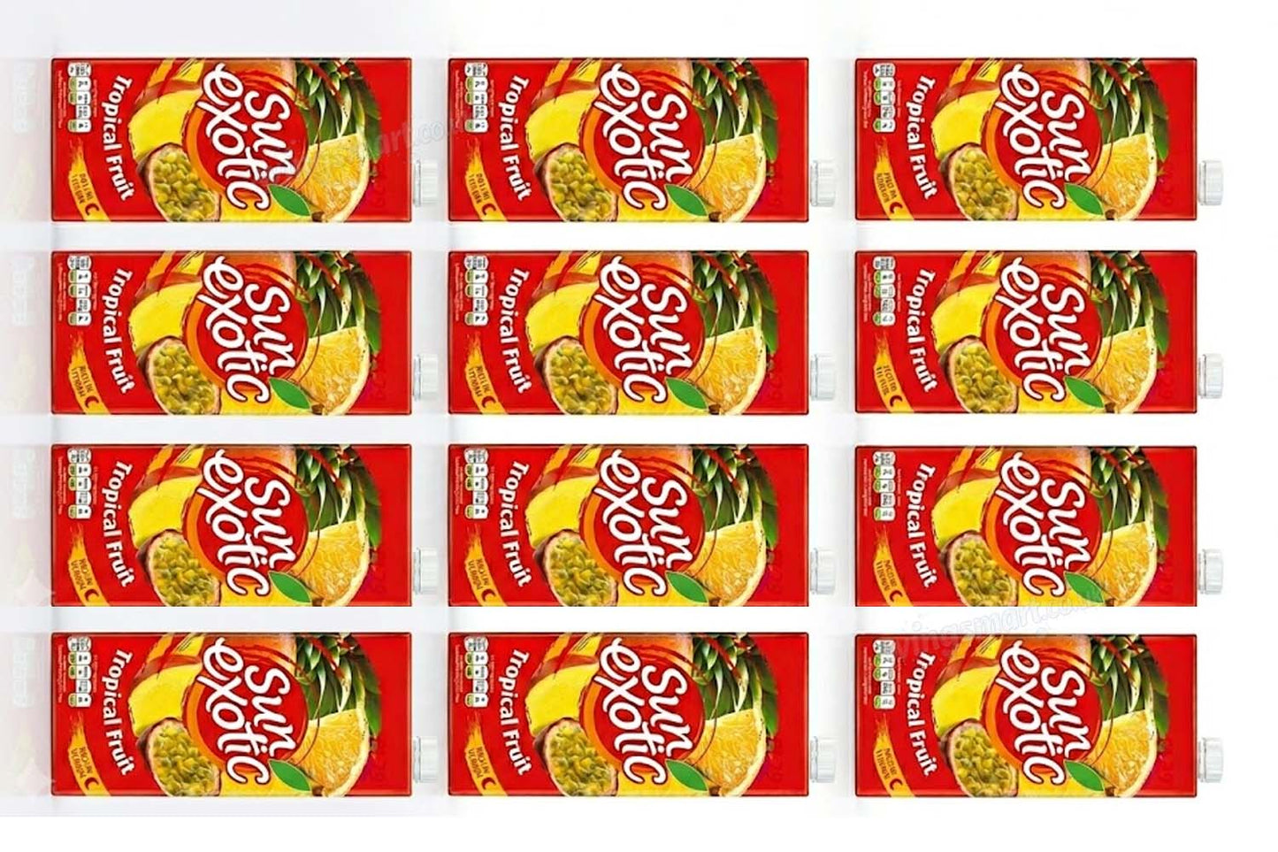Sun Exotic Soft Drinks 1L Bottle Range – Fruit Flavoured Drinks (6 or 12 Pack)