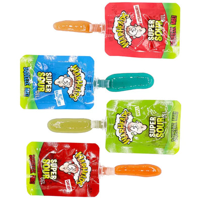 Warheads Super Sour Squeeze Me Gel 20g (Box Of 32)