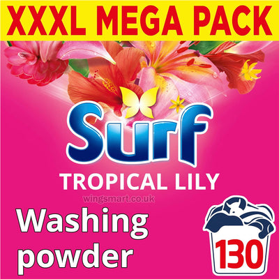 Surf Tropical Laundry Powder, 130 Wash