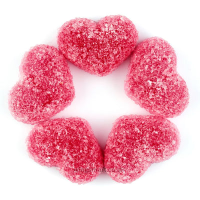 Sweetzone Fizzy Strawberry Hearts 1kg