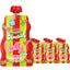 Swizzels Drumsticks Squashies Sour Apple and Cherry Jelly Pouch 80g (Box of 12)
