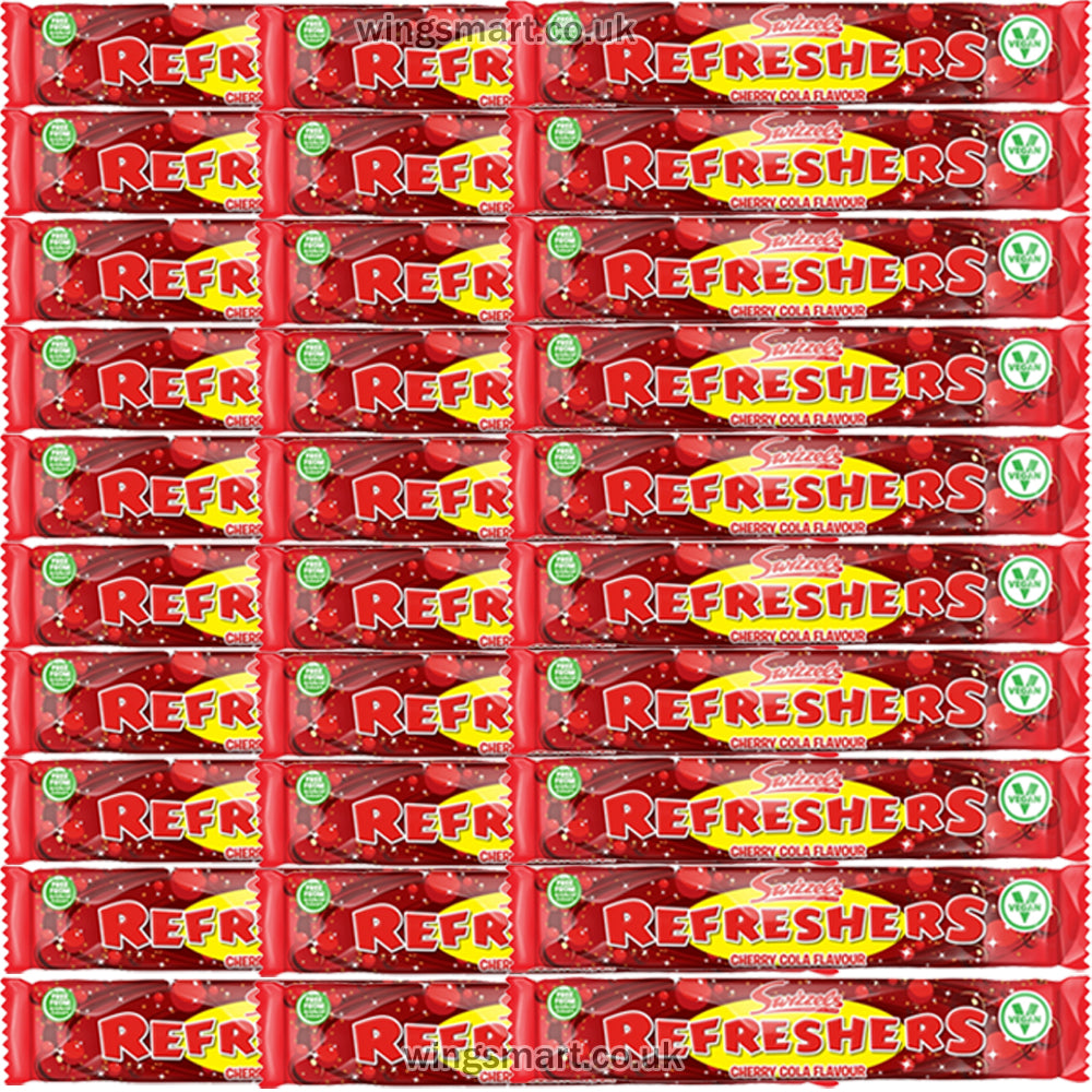 Swizzels Refreshers Cherry Cola Flavour Chew Bar 18g PMP