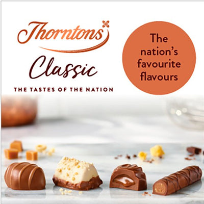 Thorntons Classic Collection Milk, Dark & White Chocolate Gift Box 262g