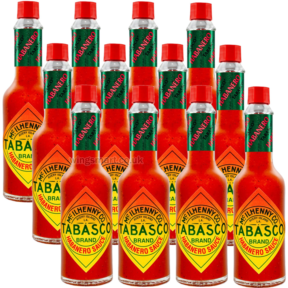 Tabasco Habanero Sauce Fiery 60ml (12 Bottles)