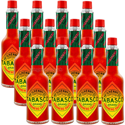 Tabasco Habanero Sauce Fiery 60ml (12 Bottles)