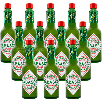 Tabasco Zesty Milder Jalapeño Sauce 57ml (12 Bottles)