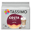 Tassimo Costa Latte Coffee Pods x6