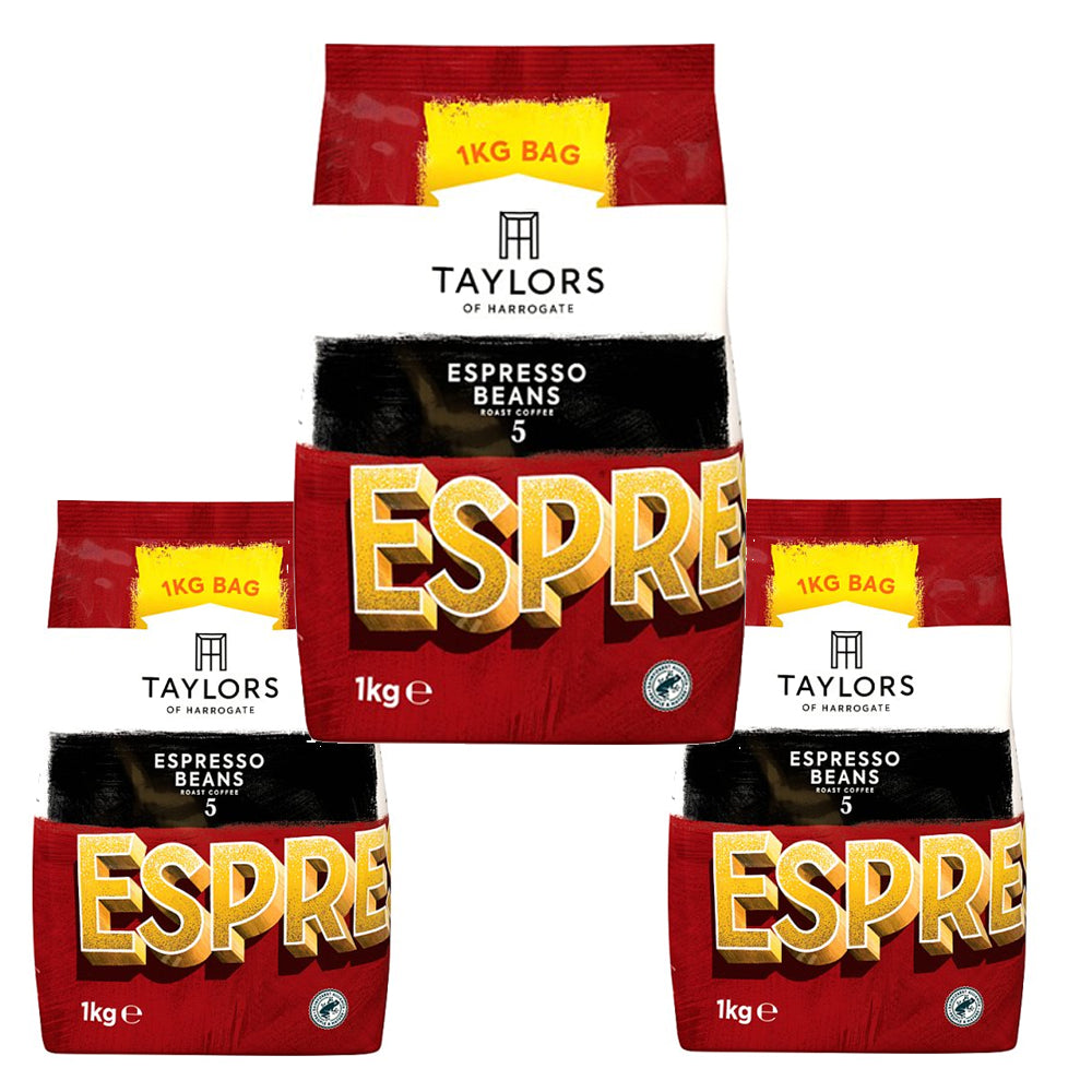 Taylors of Harrogate Espresso Roast Coffee Beans 1kg