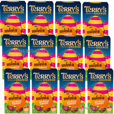 Terry's Chocolate Orange Minis Exploding Candy 91g (Box of 12)