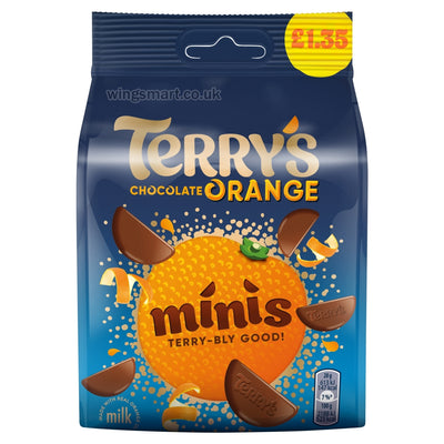 Terry's Chocolate Orange Minis Milk Bag 95g PMP