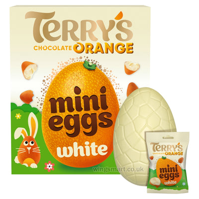 Terry's Chocolate Orange White Egg & White Mini Eggs 200g