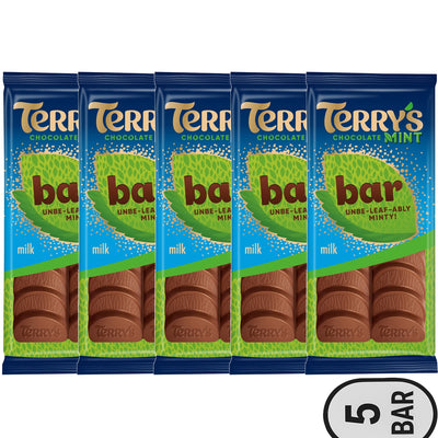 Terry's Milk Chocolate Mint Bar 90g
