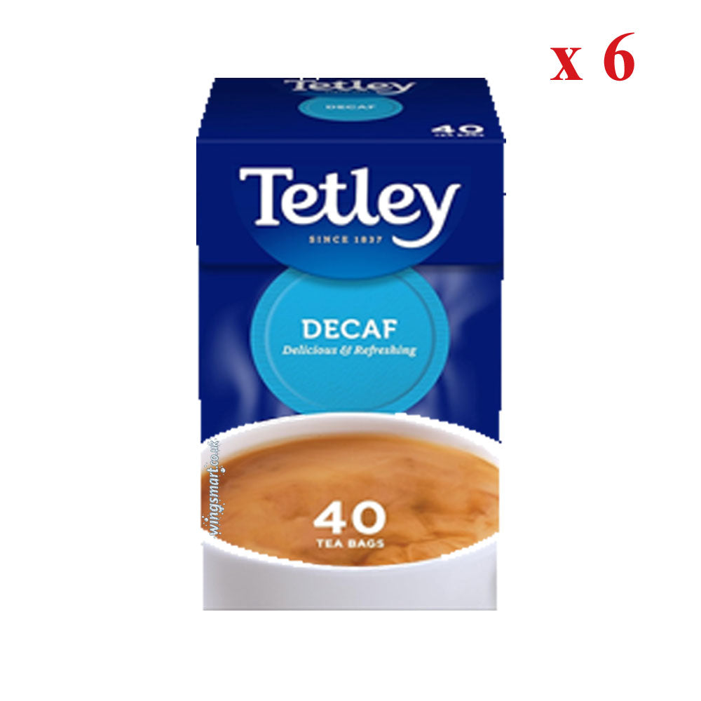 Tetley Decaf 40 Tea Bags 125g