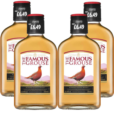 The Famous Grouse Finest Blended Scotch Whisky 20cl (Pack of 4)