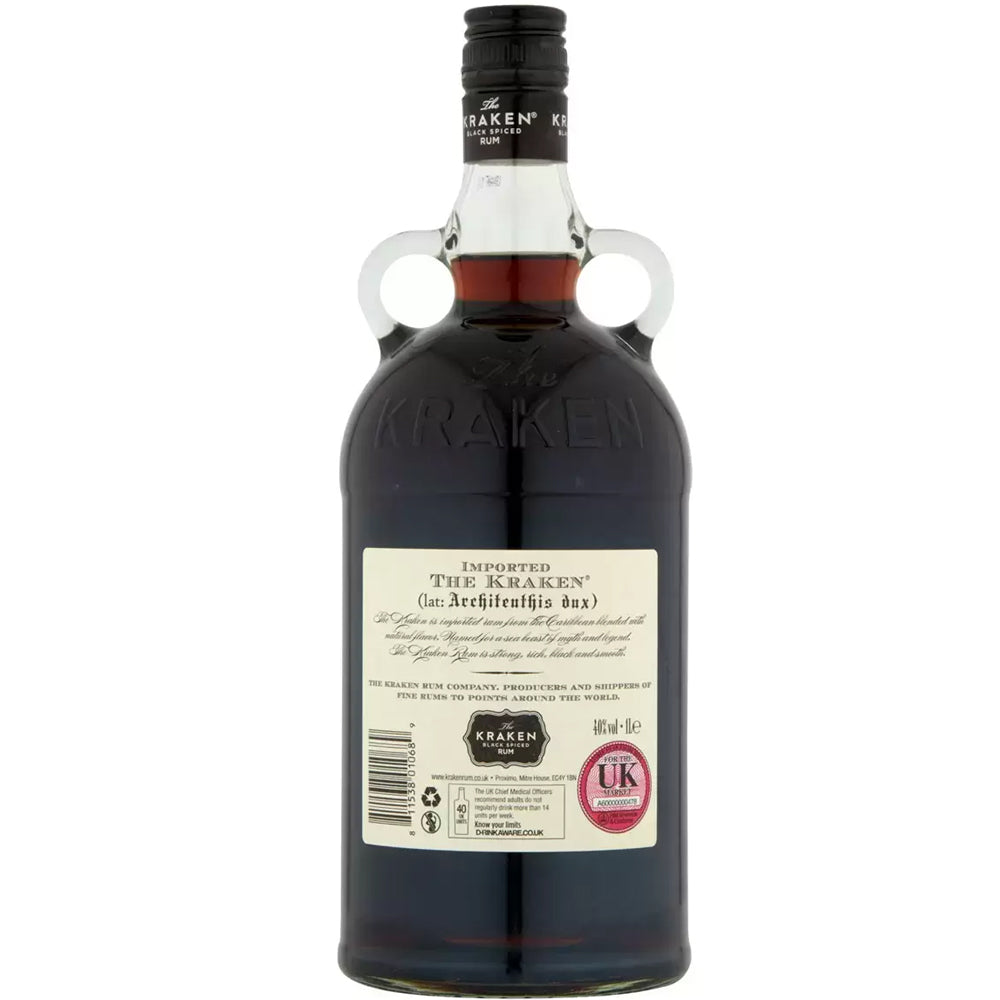 The Kraken Black Spiced Rum, 1L