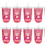 The Boba Co Popping Bubble Tea Strawberry & Lemonade 330ml (4, 8 & 12 Packs)