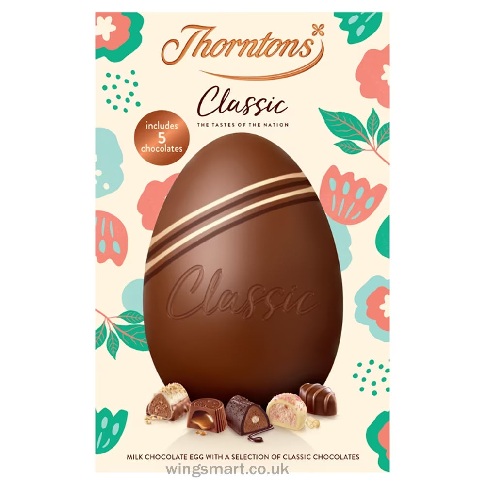 Thorntons Classic Milk Chocolate Easter Egg 150g