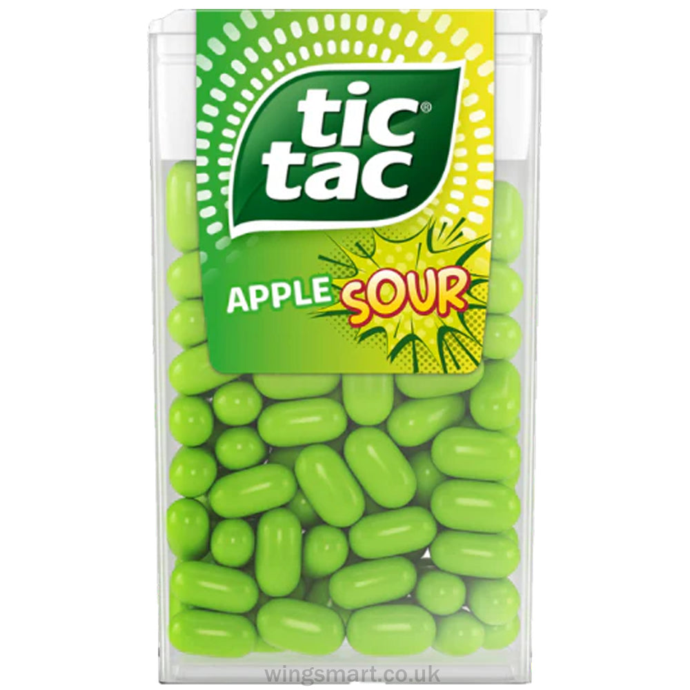 Tic Tac Apple Sour 18g (Box of 24)