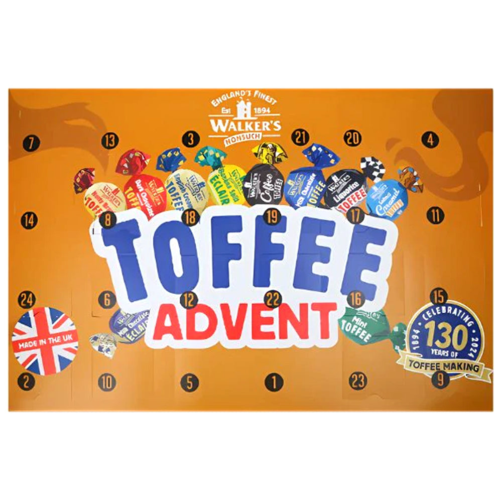 Walkers Toffee Advent Calendar 500g