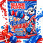 Slush Puppie Tongue Painter Pops Duo Flavour Lollipops 80g (14 x 80g Bags)