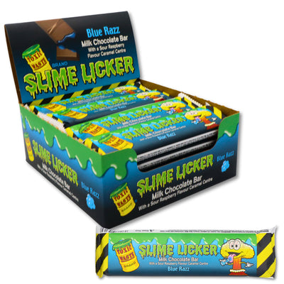 Toxic Waste Slime Licker Milk Chocolate Bar 50g (Box of 20)