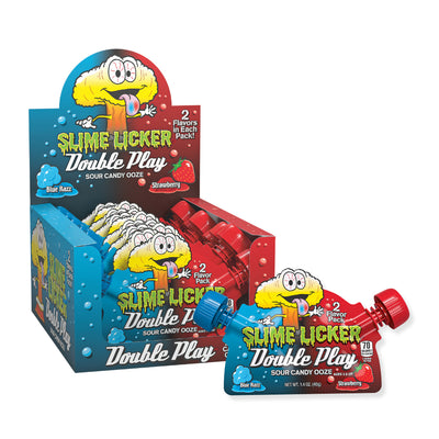 Toxic Waste Slime Licker Double Play Pouch 40g (12 Pack)