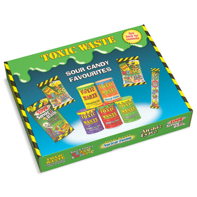 Toxic Waste Sour Candy Favourites Gift Set Box 639g