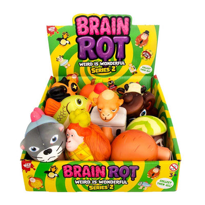 Wizz Toys Brainrot Squishy Toys – 12 Figures
