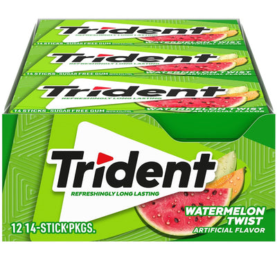 Trident Gum Watermelon Twist 14ct (Box of 12)