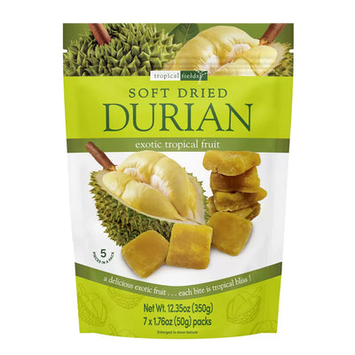 Tropical Fields Soft Dried Durian, 350g