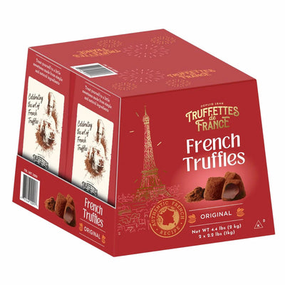 Cocoa Dusted Truffles 2 x 1kg – Luxury French Chocolate Truffles Gift Box