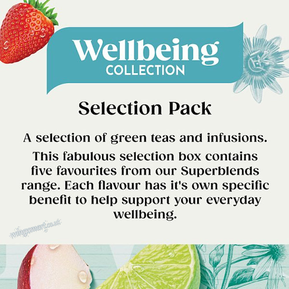 Twinings Superblends Wellbeing Collection 20 Tea Bags 37g