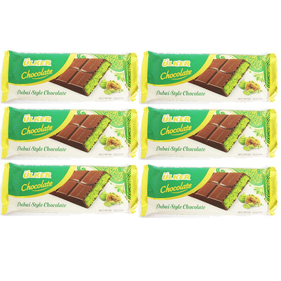 Ulker Dubai Chocolate Pistachio & Kayayif 93g (6 Packs)