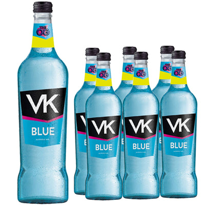 VK Blue Vodka Mix 70cl (Pack of 6)