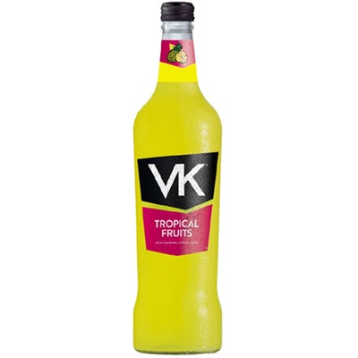 VK Tropical Fruits 70cl (Pack of 6)