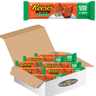 Reese's Peanut Butter Trees King Size Original & White Chocolates 68g