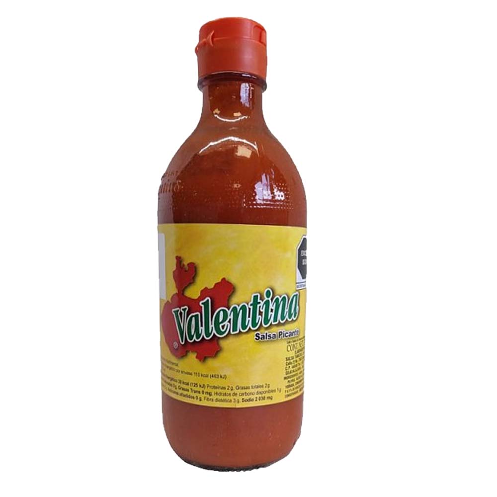 Valentina Salsa Picante Hot Mexican Chilli Sauce 370ml | (1, 2 & 3 Bottles)