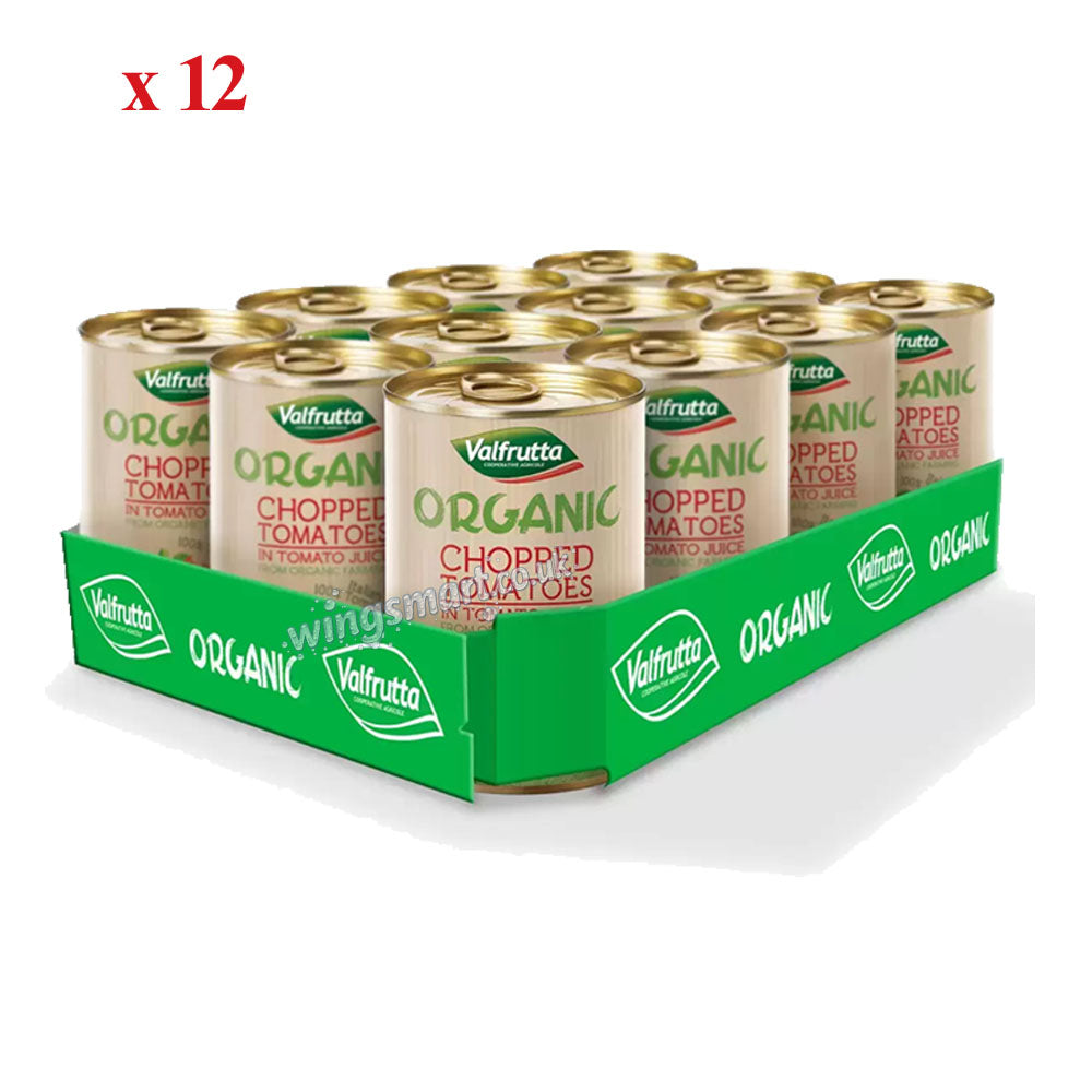 Valfrutta Organic Chopped Tomatoes 400g