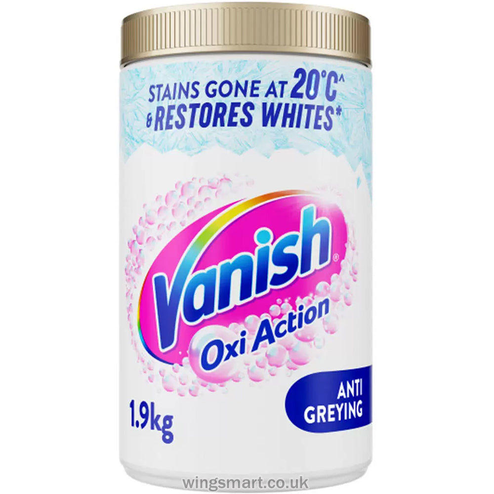 Vanish Gold Oxi Action Powder Crystal White, 1.9kg