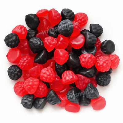 Vidal Giant Blackberries & Raspberries Jelly Sweets (1kg - 3kg)